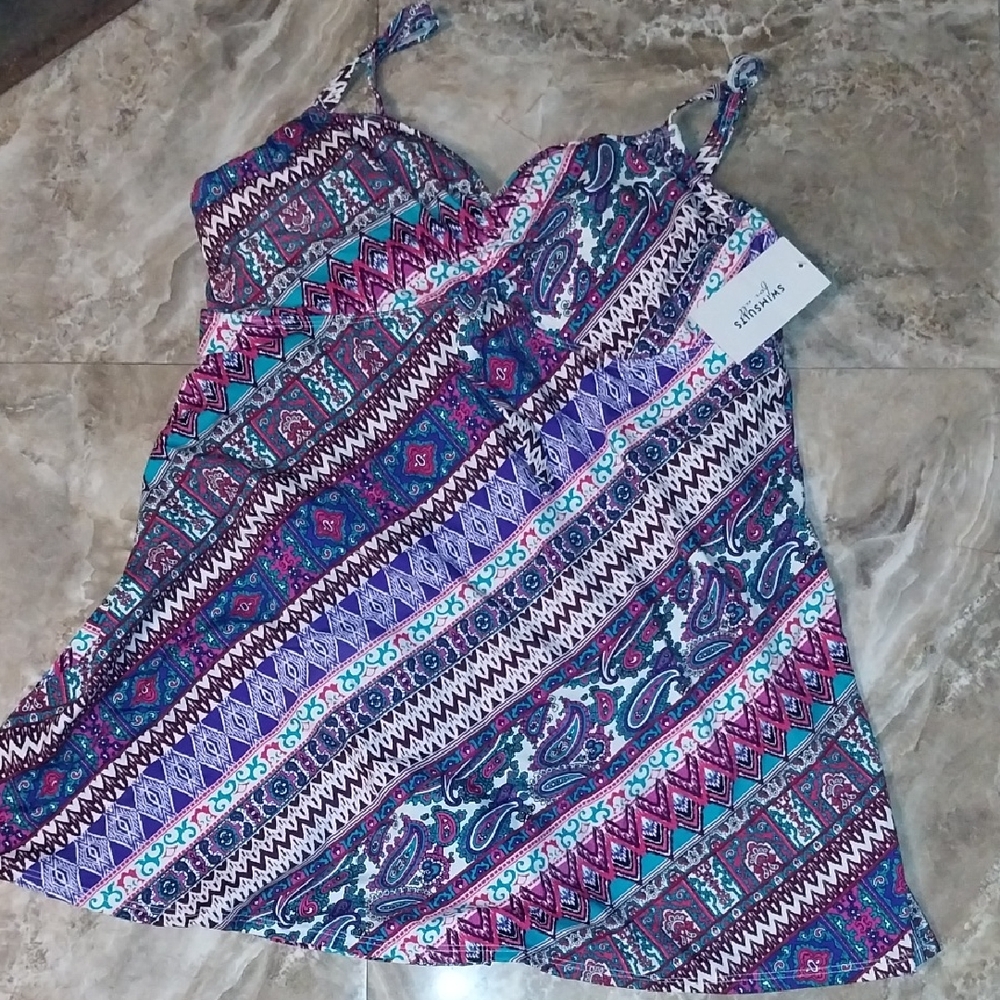 Swimsuits For All Multicolor One Piece